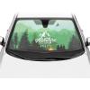 imageBDK USA Good Vibes Beach Sun Visor for Car Windshield Sunshade  Truck Sun Shade Windshield Cover ampamp Accordion Window Cover Car Shield Sun Protector  Dash Protection to Keep Your Vehicle Cool 58quotx27quotAdventure Awaits
