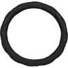 imagePink Holo Bling Steering Wheel Cover Standard 15 Inch Size Fits Most Vehicles Cute Shiny Crackle Car Steering Cover with Holographic Foil Glitter Like Detail Car Accessories for WomenBlack Stitched