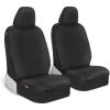 imageSheepskin Car Seat Covers for Women 2Pack Faux Fur Car Seat Covers Front Seats Only Cute Automotive Seat Covers For Cars for Women Car Accessories for Women Soft PinkBlack Fur