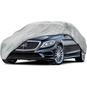 imageBDK Premium Universal Fit Car Cover AllWeather Protection for Cars Trucks ampamp SUVs UV Resistant Waterproof ScratchResistant Single Layer Vehicle Cover for Outdoor ampamp Indoor Fits Up to 190quot Length
