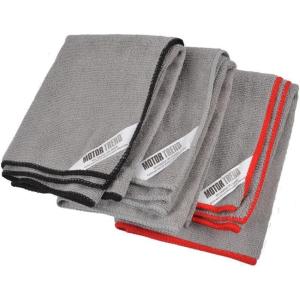 imageMotor Trend 3 Pack Microfiber Towels for Cleaning Drying ampamp Polish  Car Wash Detail kit Towel