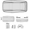 imageBDK Premium Universal Fit Car Cover AllWeather Protection for Cars Trucks ampamp SUVs UV Resistant Waterproof ScratchResistant Single Layer Vehicle Cover for Outdoor ampamp Indoor Fits Up to 210quot LengthXLarge