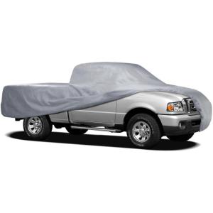imageBDK Truck Car Cover  Waterproof All Weather IndoorOutdoor Heavy Duty Pickup Truck Cover  Universal Fit  Max Bed 84quotL Fits Up To 232quotL 80quotW 65quotHMax Bed Length 84  232 L x 80 W x 65 H