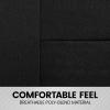imageBDK PolyPro 2Pack Front Car Seat Covers Set in CharcoalBlack  Front Seat Covers for Cars Trucks Vans SUVs Sedans Easy to Install Front Car Seat Cover Protection Universal Fit Car AccessoriesBlack
