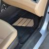 imageBDK PolyPro Black ampamp Beige Car Seat Covers Full Set with MotorTrend FlexTough All Weather Rubber Car Floor Mats  Front ampamp Rear Split Bench Seat Covers for Cars ampamp Matching Floor Mats for Car InteriorBlack  Beige