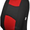 imageBDK PolyPro Black ampamp Beige Car Seat Covers Full Set with MotorTrend FlexTough All Weather Rubber Car Floor Mats  Front ampamp Rear Split Bench Seat Covers for Cars ampamp Matching Floor Mats for Car InteriorBlack  Red