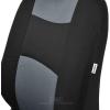 imageBDK PolyPro Black ampamp Beige Car Seat Covers Full Set with MotorTrend FlexTough All Weather Rubber Car Floor Mats  Front ampamp Rear Split Bench Seat Covers for Cars ampamp Matching Floor Mats for Car InteriorBlack  Grey