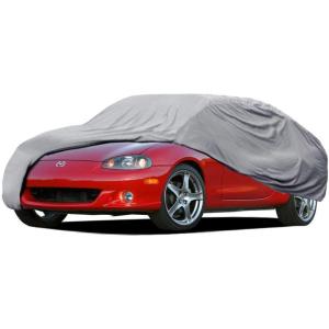 imageBDK Car Cover for Mazda Miata MX Outdoor Waterproof All Weather Breathable 3 Layers