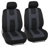 imageBDK CarXS Black Car Seat Covers Full Set with Matching Set of Floor Mats for SUV Car ampamp Truck  Car Seat Covers Front Seats ampamp Bench Seat Cover Car Seat Protector Car Mats Full Set Interior CoversCharcoal