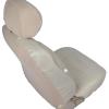 imageBDK carXS Beige Leather Car Seat Covers Front Seats Only 4Piece Faux Leather Includes Front Seat Covers Automotive Seat Covers for Trucks SUVBeige