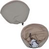 imageBDK carXS Beige Leather Car Seat Covers Front Seats Only 4Piece Faux Leather Includes Front Seat Covers Automotive Seat Covers for Trucks SUVBeige