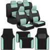 Black & Mint