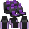 Black & Purple