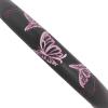 imageBDK Design Comfort Grip Steering Wheel Cover for Car SUV Van and Truck 15 inch Standard Size Pink ButterfliesPink Butterflies