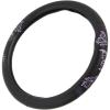 imageBDK Design Comfort Grip Steering Wheel Cover for Car SUV Van and Truck 15 inch Standard Size Pink ButterfliesButterfly Purple