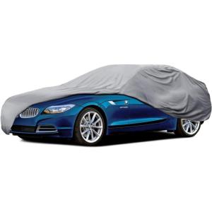 imageBDK Premium Custom Fit Car Cover for Fiat 500 AllWeather Protection for Cars Trucks ampamp SUVs UV Resistant Waterproof ScratchResistant Single Layer Vehicle Cover for Outdoor ampamp Indoor Coverage