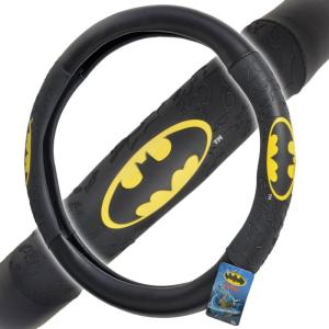 imageBDK WBSW1301 Batman Steering Wheel Cover for Car ampamp SUV  Black Original Design 1 PieceBatman