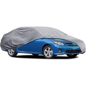 imageBDKUSA Car Cover for Toyota Corolla Waterproof Multi Layers Sun Dust Proof Breathable