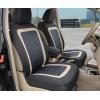 imageBDK Advanced Performance Car Seat Covers  Instant Install Sideless Fronts  Full Interior Set for Auto Beige