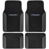 imageBDK Beige Car Seat Covers with Matching Carpet Floor Mats for Cars Full Set  Front Universal Seat Covers ampamp Back Bench Seat Cover with Automotive Floor Mats  Car SUV Truck ampamp Van Interior ProtectorBlack