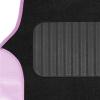 imageBDK Black Car Seat Covers with Matching Carpet Floor Mats for Cars Full Set  Front Universal Seat Covers ampamp Back Bench Seat Cover with Automotive Floor Mats  Car SUV Truck ampamp Van Interior ProtectorPink