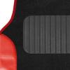 imageBDK Black Car Seat Covers with Matching Carpet Floor Mats for Cars Full Set  Front Universal Seat Covers ampamp Back Bench Seat Cover with Automotive Floor Mats  Car SUV Truck ampamp Van Interior ProtectorRed