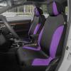 imageBDK Black Car Seat Covers with Matching Carpet Floor Mats for Cars Full Set  Front Universal Seat Covers ampamp Back Bench Seat Cover with Automotive Floor Mats  Car SUV Truck ampamp Van Interior ProtectorPurple