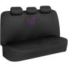 imageBDK Purple Butterflies Car Seat Covers for Women Full Set with Steering Wheel Cover and Seat Belt Pads  Front and Rear Seat Covers for Cars with Matching Accessories Fits Most Car Truck Van SUV