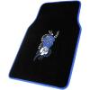 imageBDK Purple White Butterfly Design Carpet Car Floor Mats for Auto Van Truck SUV4 Pieces Front ampamp Rear Full Set with Rubber BackingUniversal Fit MT509PPHawaiian Flower Blue