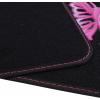 imageBDK Purple White Butterfly Design Carpet Car Floor Mats for Auto Van Truck SUV4 Pieces Front ampamp Rear Full Set with Rubber BackingUniversal Fit MT509PPPink Butterfly Design