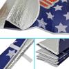 imageWonder Woman Red Logo DC Comics Official Licensed Front Windshield Sun ShadeAccordion Folding Auto Sunshade for Car Truck SUVBlocks UV Rays Sun Visor ProtectorKeep Your Vehicle Cool 58 x 27 Inch
