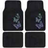 Neon Butterflies Mats