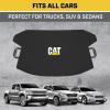 imageCat Car Windshield Cover for Ice and Snow with AntiTheft Flaps  Toughest Ice ampamp Frost Windshield Snow Cover AllWeather Waterproof Winter Blanket  Truck Window Protector Accessories  78quot X 43quot