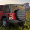 imageBDK Black ampamp Gray American USA Flag Spare Tire Cover for 15 16 17 Rims  Custom Fit Jeep Wrangler SUVs Campers RV Trailer Travel Storage All Weather Exterior Car Accessories Wheel Covers  32quot Diameter