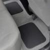 imageBDK Front ampamp Rear Combo Set of 4 Piece Auto Carpet Floor Mats with PolyPro Car Seat Covers ampamp Steering Wheel Cover Fits Most for Car Truck Van SUV Colorful Design Interior Car AccessoriesCharcoal
