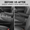 imageBDK PolyCloth Arm Rest Covers for CarVanSUV for Ultimate Comfort and Protection Auto Armrest Covers with Storage Pocket 2pcStandard No Pocket