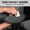 imageBDK PolyCloth Arm Rest Covers for CarVanSUV for Ultimate Comfort and Protection Auto Armrest Covers with Storage Pocket 2pcWith Pocket