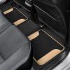 imageBDK Premium Medium Gray Carpet Floor Mats for Cars  Universal Fit Interior 4Piece Car Mats Full Set with Vinyl Heel Pad Protector  Cute Car Accessories Interior Floor Covers for SUVs ampamp Trucks202BG