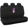 imageBDK SC452BL SC452BL 9 Piece Set Hibiscus Flower Print Design Seat CoversFit for Car SUV Van and Truck Blue HawaiianPink
