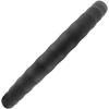 imageBDK SW899MG Genuine Leather Car Steering Wheel Cover 14515 inch MediumGray Easy InstallationBlack