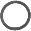 imageBDK SW899MG Genuine Leather Car Steering Wheel Cover 14515 inch MediumGray Easy InstallationGray