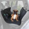 imageBDK Waterproof Dog Seat Cover for Car Back Seat Full Hammock Style  Heavy Duty Black Oxford Automotive Rear Bench Seat Cover for DogsBench  Premium