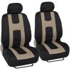 imageBlack ampamp Pink Car Seat Covers wSplit Bench ampamp Light Pink Two Tone Carpet Floor Mats Full SetBlack  Beige
