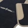 imageBlack ampamp Pink Car Seat Covers wSplit Bench ampamp Light Pink Two Tone Carpet Floor Mats Full SetBlack  Beige