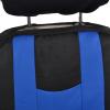 imageBlack ampamp Pink Car Seat Covers wSplit Bench ampamp Light Pink Two Tone Carpet Floor Mats Full SetBlack  Blue