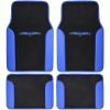 imageBlack ampamp Pink Car Seat Covers wSplit Bench ampamp Light Pink Two Tone Carpet Floor Mats Full SetBlack  Blue