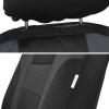 imageBlack ampamp Pink Car Seat Covers wSplit Bench ampamp Light Pink Two Tone Carpet Floor Mats Full SetBlack  Charcoal Gray
