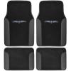 imageBlack ampamp Pink Car Seat Covers wSplit Bench ampamp Light Pink Two Tone Carpet Floor Mats Full SetBlack  Charcoal Gray