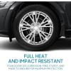 imageBDK 16 Inch Hubcaps Set of 4  OEM Replacement SnapOn Wheel Rim Covers  Universal Fit Car Wheel Cover for Cars Trucks SUV Vans Durable ABS Black ampamp Silver 10Spoke HubCap Car Accessories ExteriorSilver 5