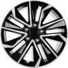imageBDK 16 Inch Hubcaps Set of 4  OEM Replacement SnapOn Wheel Rim Covers  Universal Fit Car Wheel Cover for Cars Trucks SUV Vans Durable ABS Black ampamp Silver 10Spoke HubCap Car Accessories ExteriorBlack  Silver 10